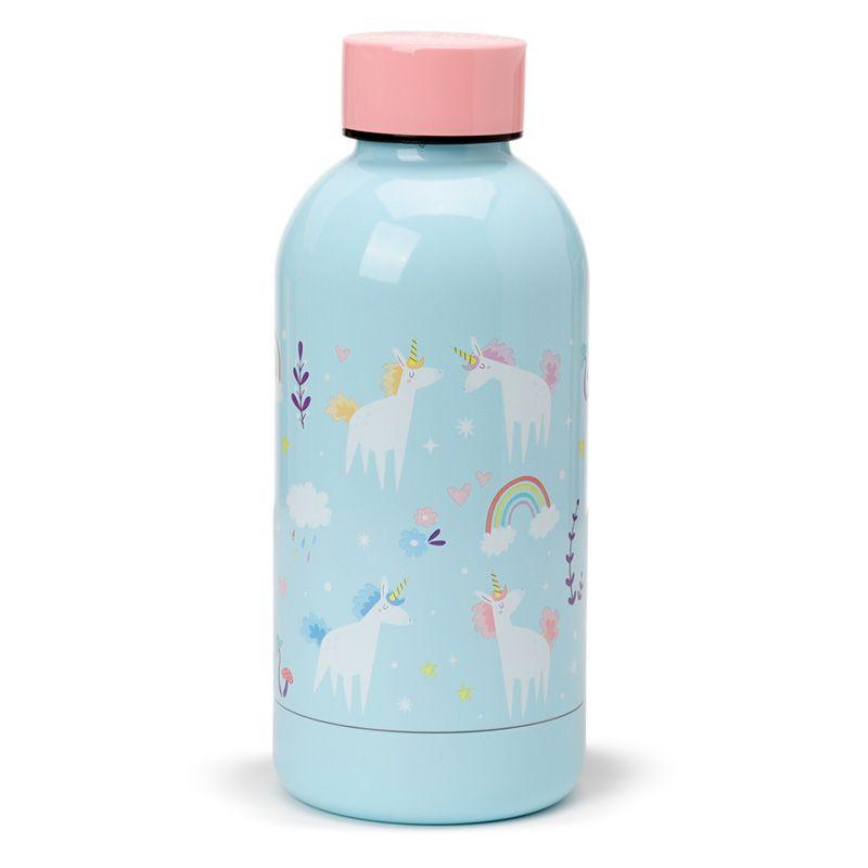 Garrafa Térmica Aço Inox Quente e Frio 350ml - Unicórnio Mágico - Prendas D'Coração