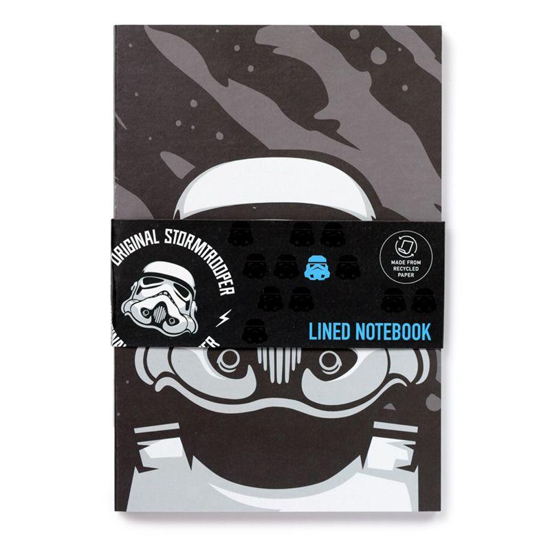 Bloco de Notas em Papel Reciclado - Stormtrooper Original - Prendas D'Coração