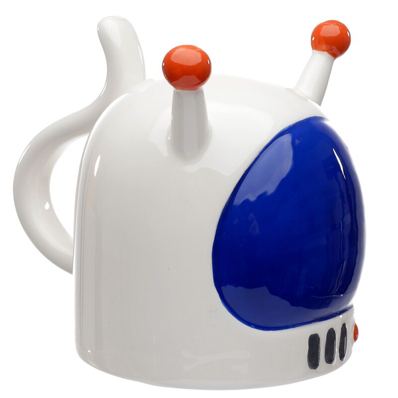 caneca astronauta com antenas decorativas