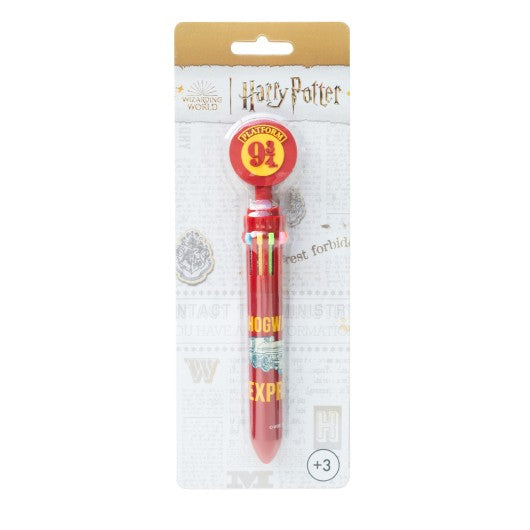 Embalagem original da Caneta Multicor Harry Potter Plataforma 9 ¾.