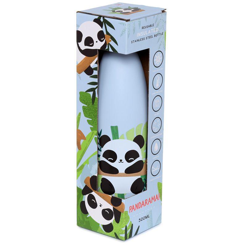 Garrafa Térmica Aço Inox Quente e Frio 500ml - Panda - Prendas D'Coração