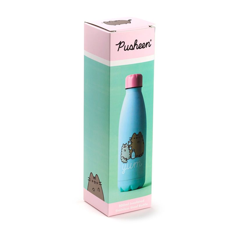 Garrafa Térmica Aço Inox 500ml - Gato Pusheen