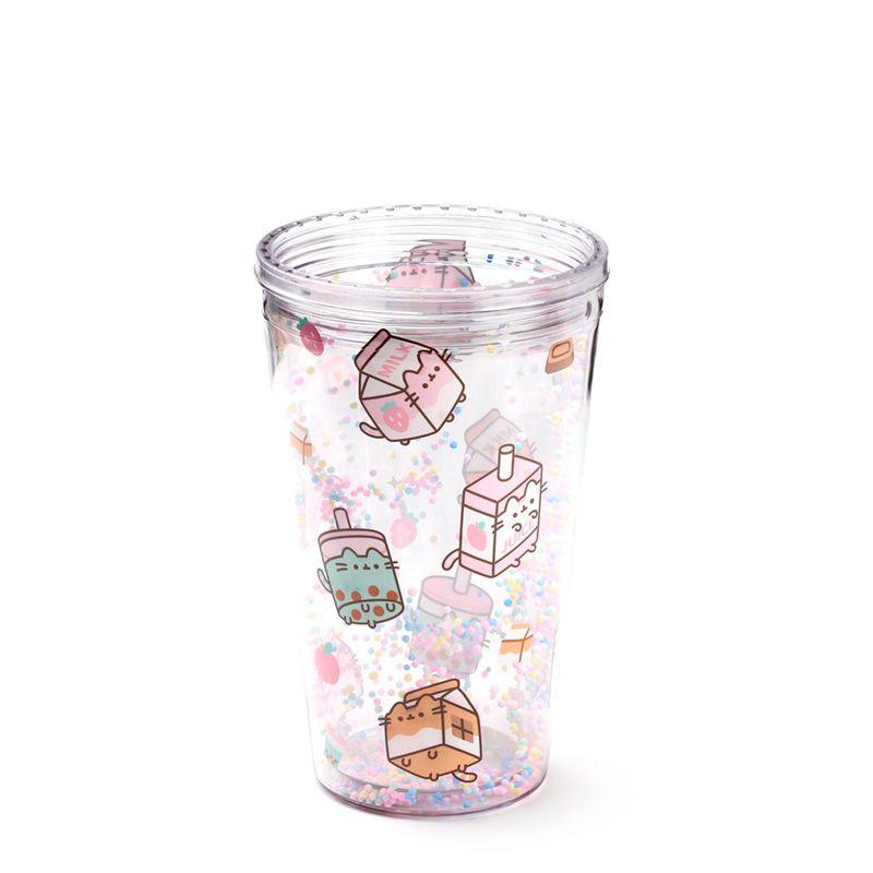 Copo Reutilizável com Parede Dupla - Pusheen Sips - Prendas D'Coração