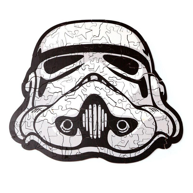 Puzzle de 130 Peças - Capacete The Original Stormtrooper - Prendas D'Coração