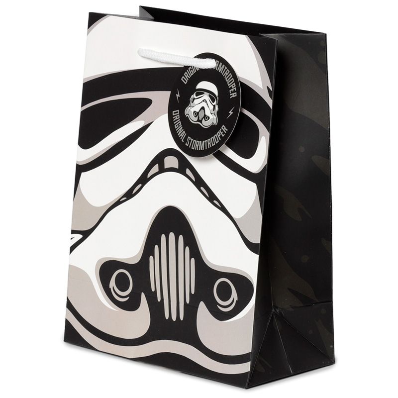 Saco Médio para Presentes - Stormtrooper - Prendas D'Coração