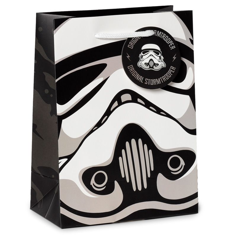 Saco Médio para Presentes - Stormtrooper - Prendas D'Coração