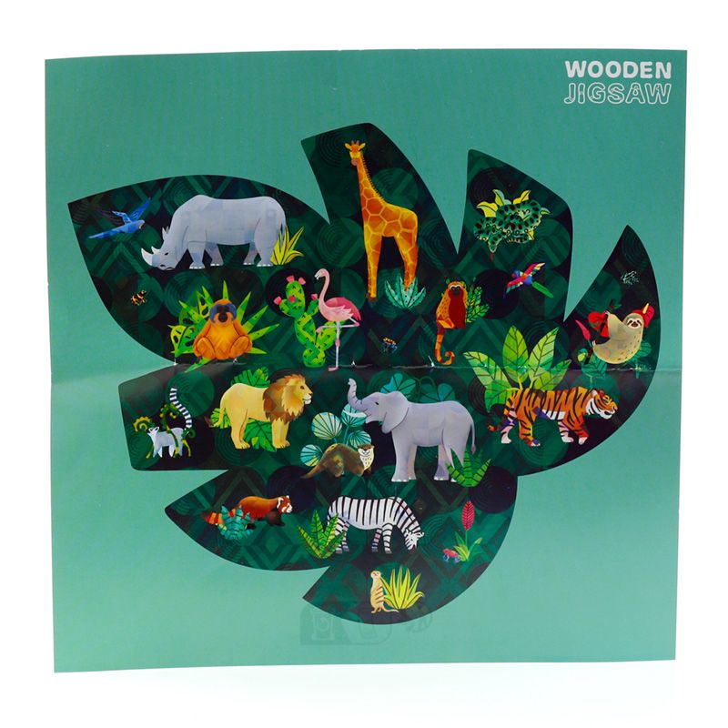 Puzzle de 130 Peças - Reino Animal - Prendas D'Coração