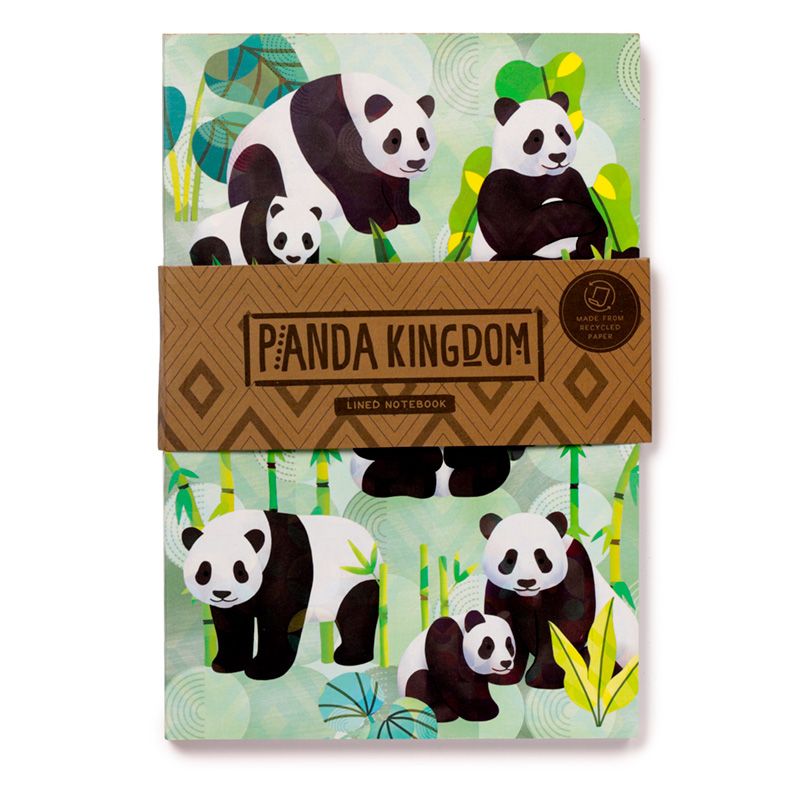 Bloco de Notas em Papel Reciclado - Panda - Prendas D'Coração