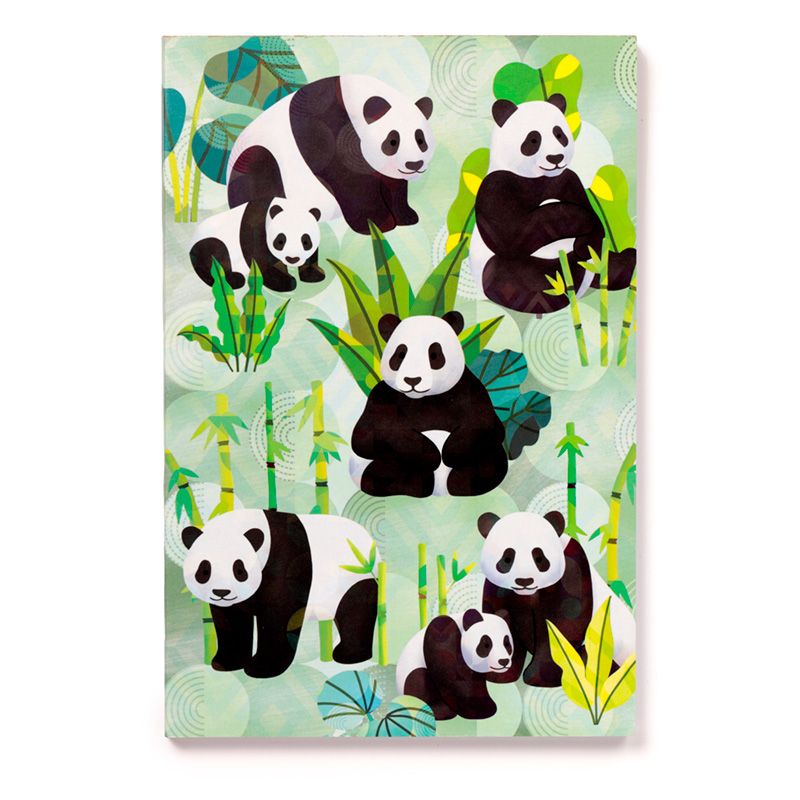 Bloco de Notas em Papel Reciclado - Panda - Prendas D'Coração