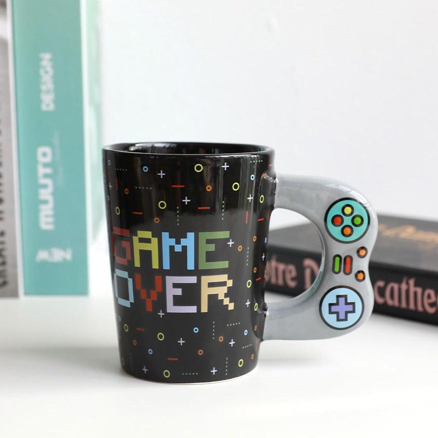 Caneca com Asa Moldada - Game Over - Prendas D'Coração