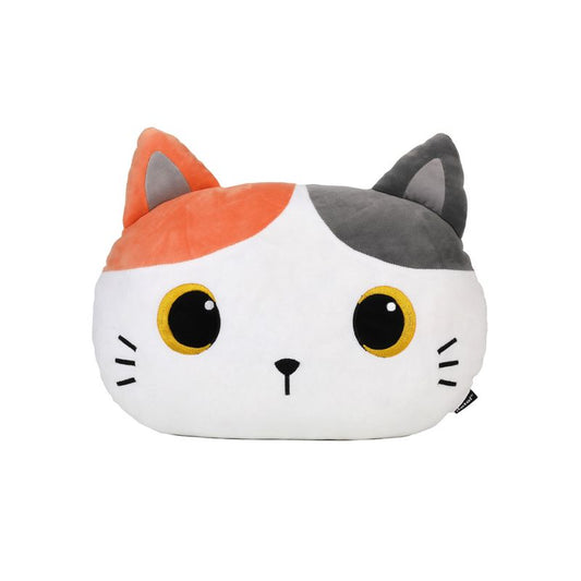 Almofada Decorativa iTotal Gato Tricolor, com design fofo de gato colorido