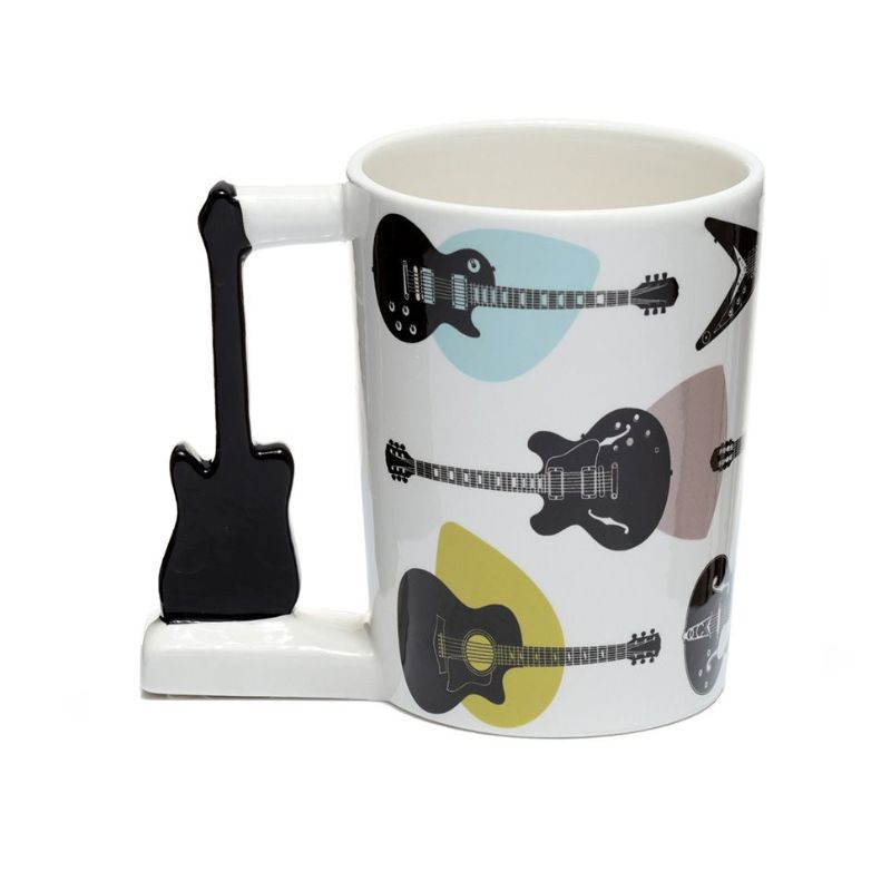 Caneca com Asa Moldada - Guitarra Headstock