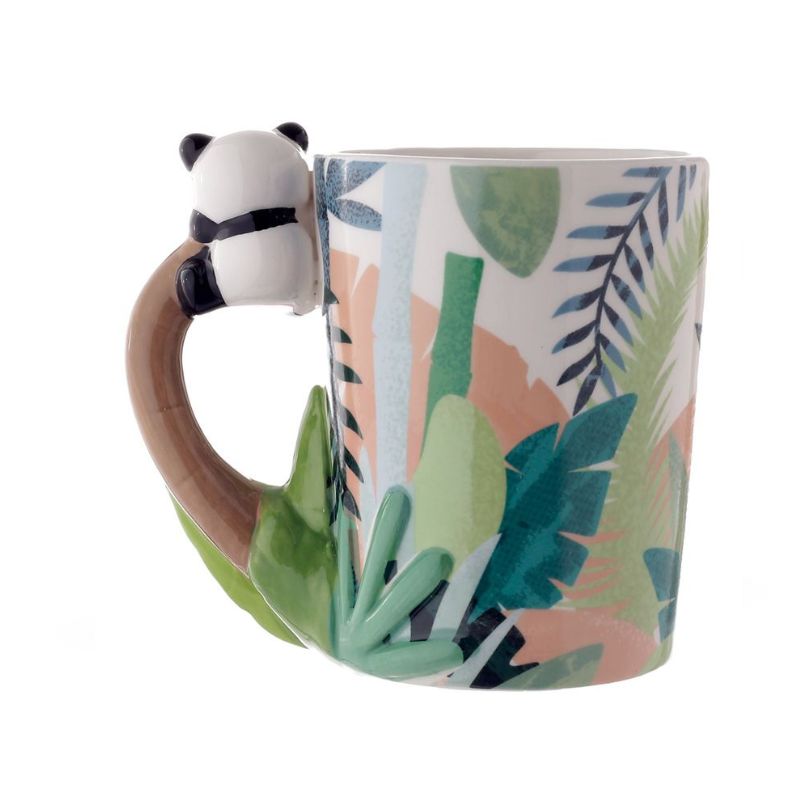 Caneca com Asa Moldada - Panda