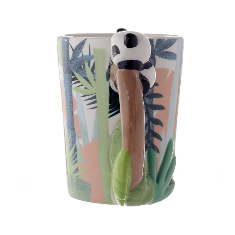 Caneca com Asa Moldada - Panda