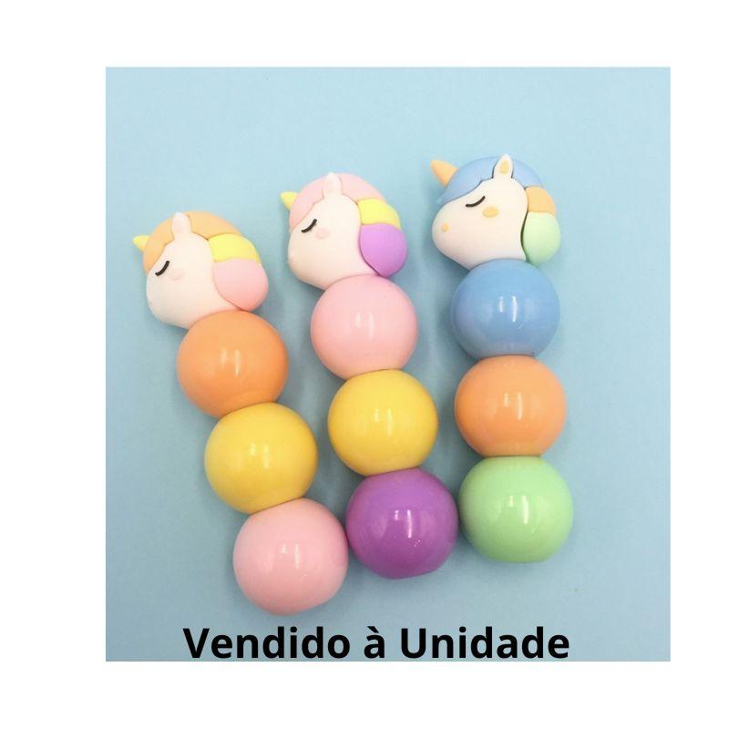 Destacador de 3 Cores - Unicórnio